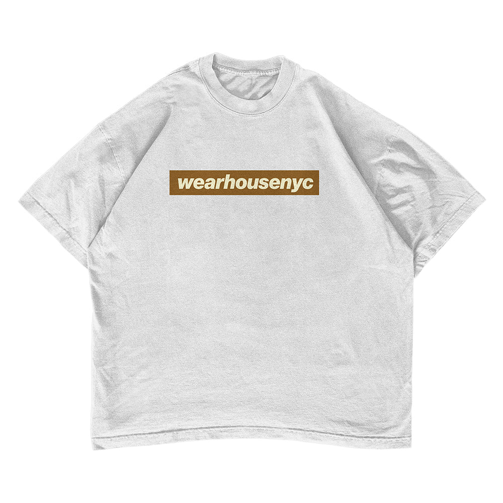 wearhousenyc box logo t-shirt