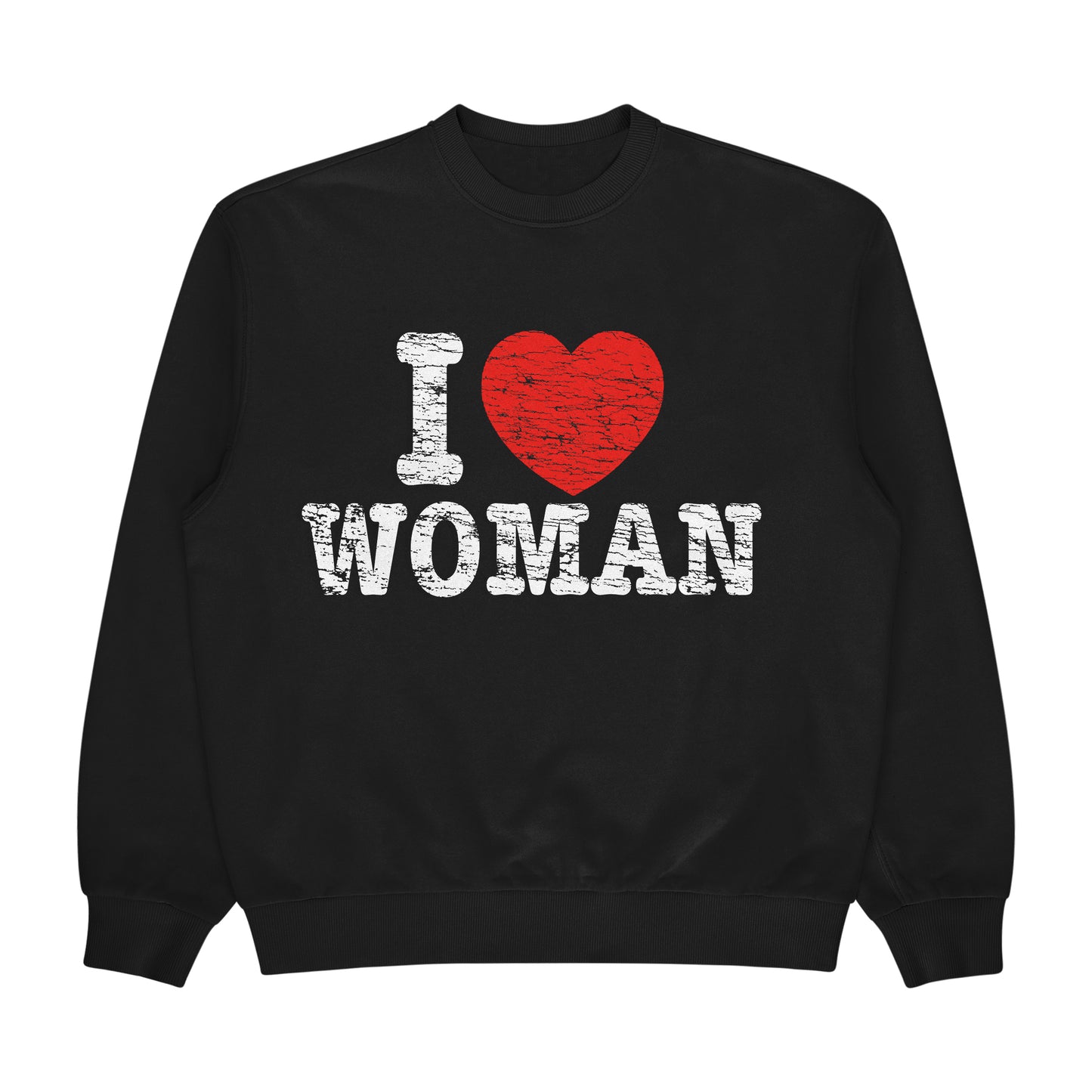 I LOVE WOMAN Crewneck